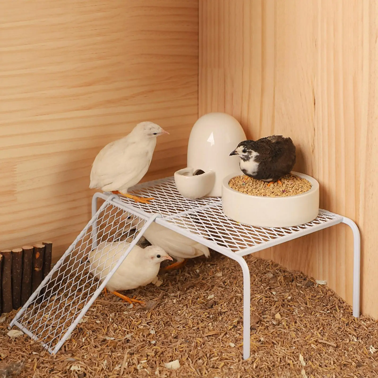 

Решетчатая полка для кормления в фермерском стиле