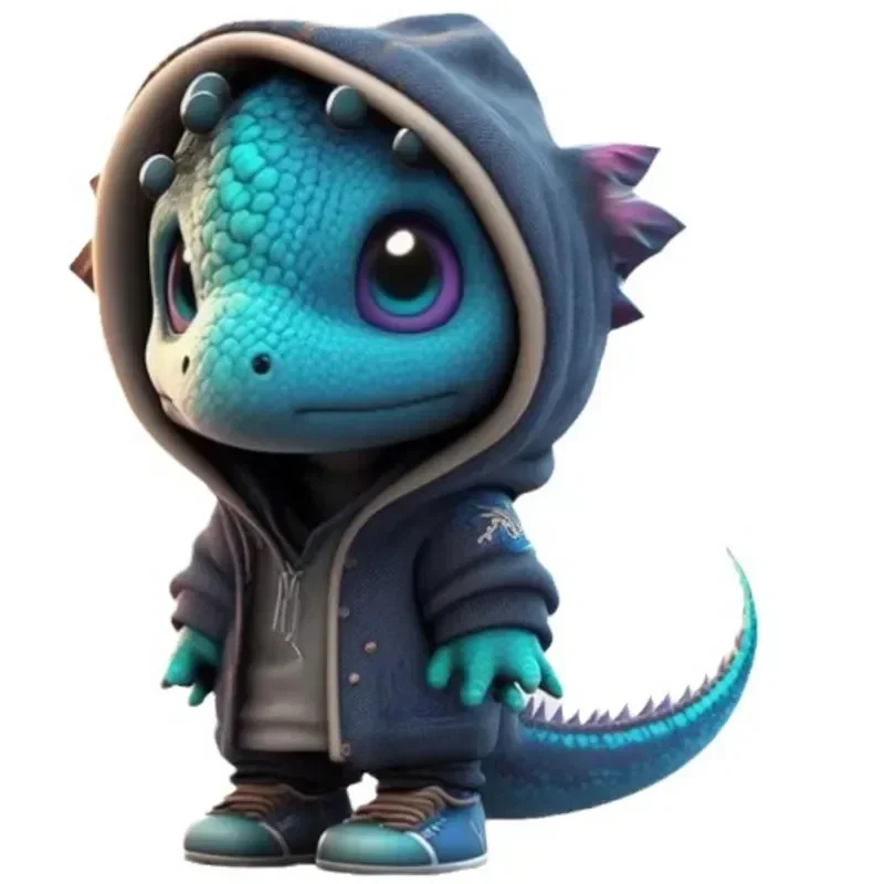 Statue Of Baby Dragon Handmake Resin Dinosaur Figurines Car Decoration Resin Crafts For Home Office Desktop Decor Birthday Gift
