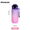 1pc 600ml Motivational Water Bottle Sports Water Cups Portable Drinking Cups Summer Drinkware For Outdoor Camping Hiking Fitness 3