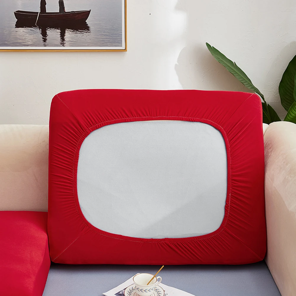 

1pcs Sofa Cover Removable Slipcover Chair Cover Fleece Polar Settee Protector Stretch Washable Cushion Elastic