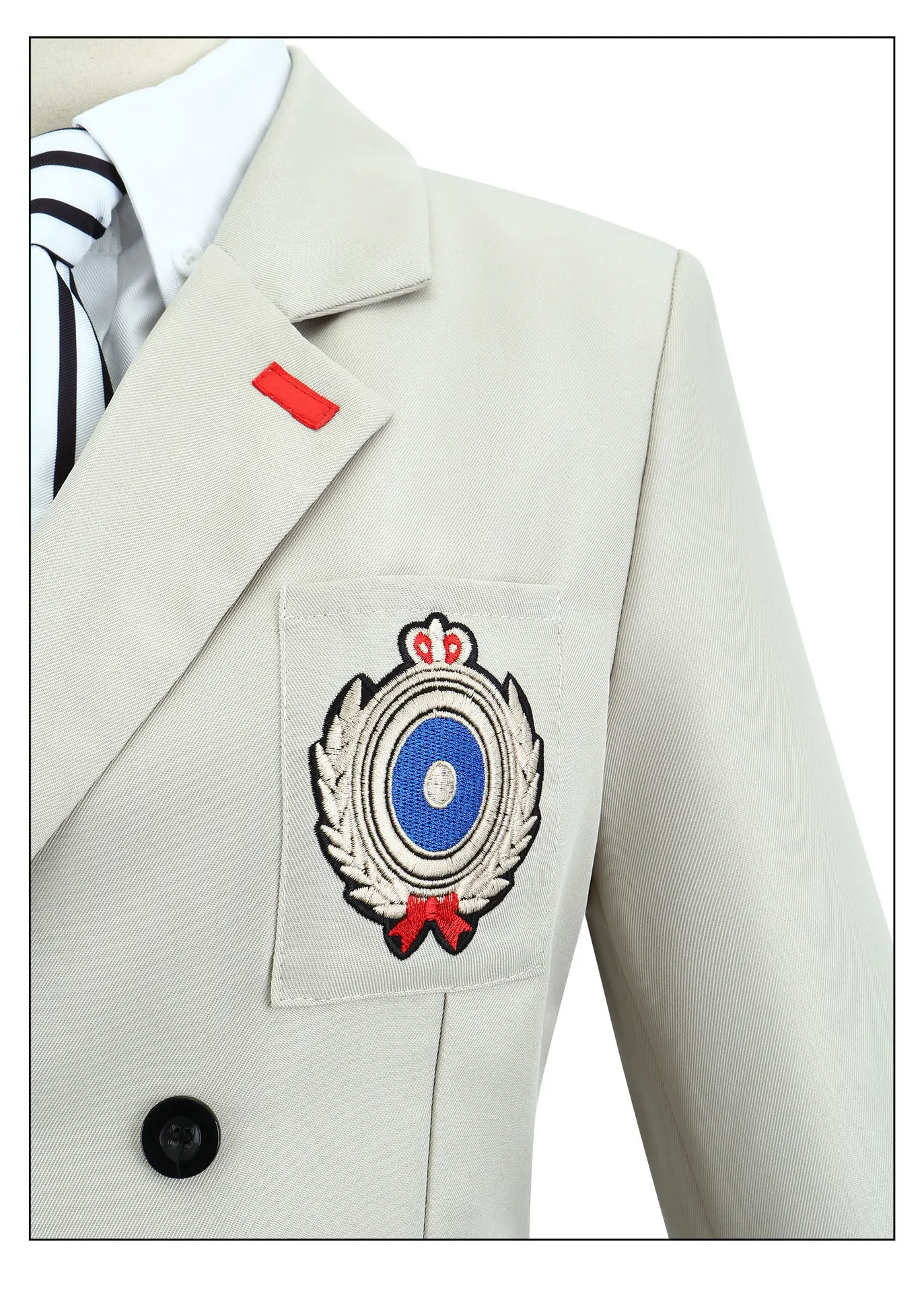 Persona 5 Akechi Goro School Uniform Cosplay Costume for Men (Unofficial)
