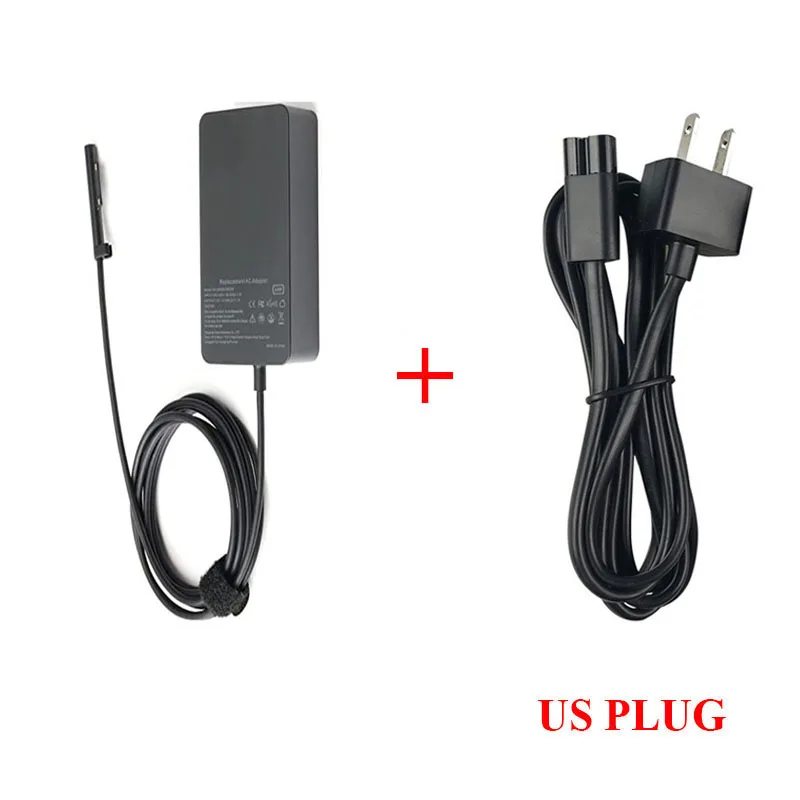 44w carregador para microsoft 1796 1769 1800