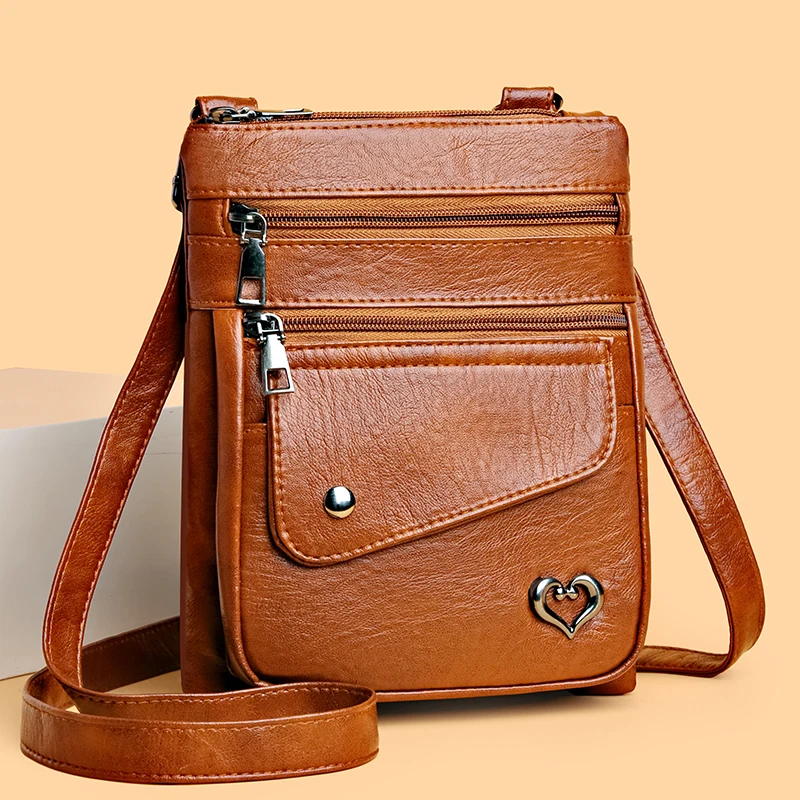 Fashion phone bag, women's phone bag, PU leather handbag, shoulder bag, women's crossbody bag, small phone bag