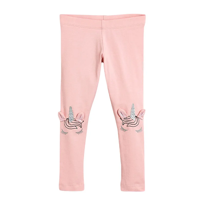 Little Maven Mädchen Baumwollhose Kinderkleidung Hosen Kinderkleidung Cartoon Stereoskopische Stickerei Einhorn Leggings – Detail 2