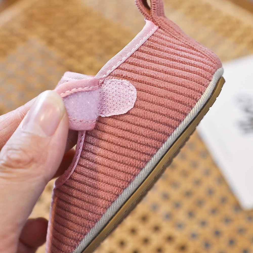  코듀로이 신발, 내마모성 바닥 단락,  공주 신발, 신제품