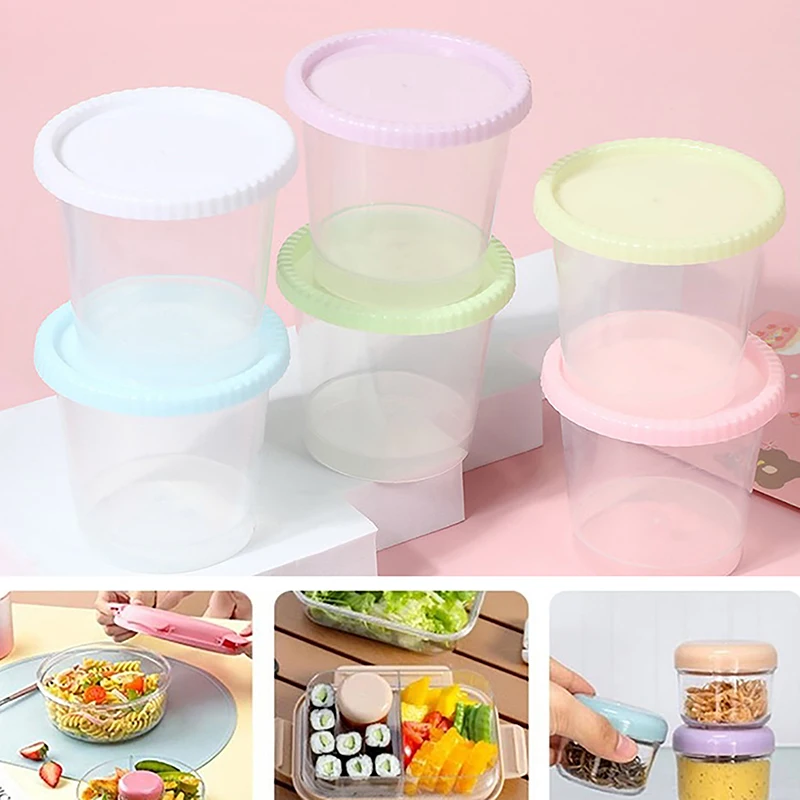 1Pcs Mini Plastic Sauce Squeeze Bottle Seasoning Box Salad Dressing Containers For Outdoor Barbecue Bento Lunch Box Accessories
