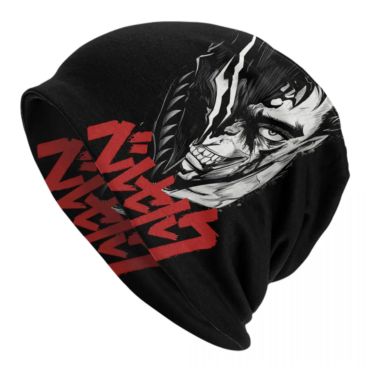 

Bonnet Hats Berserk Anime Men Women's Thin Skullies Beanies Hat Fashion Autumn Spring Warm Cap Street Caps