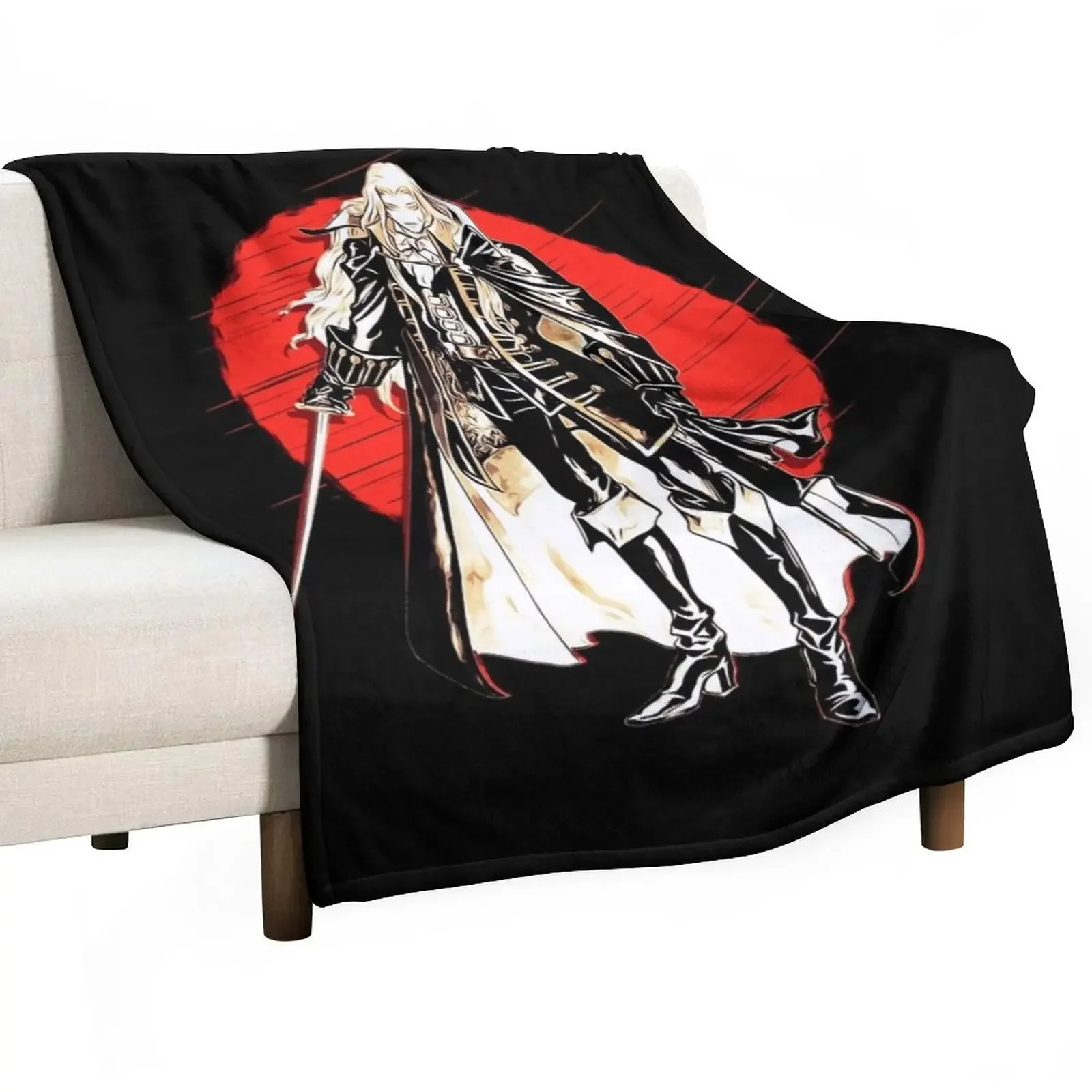 

Alucard - Castlevania Throw Blanket warm winter christmas gifts Blankets
