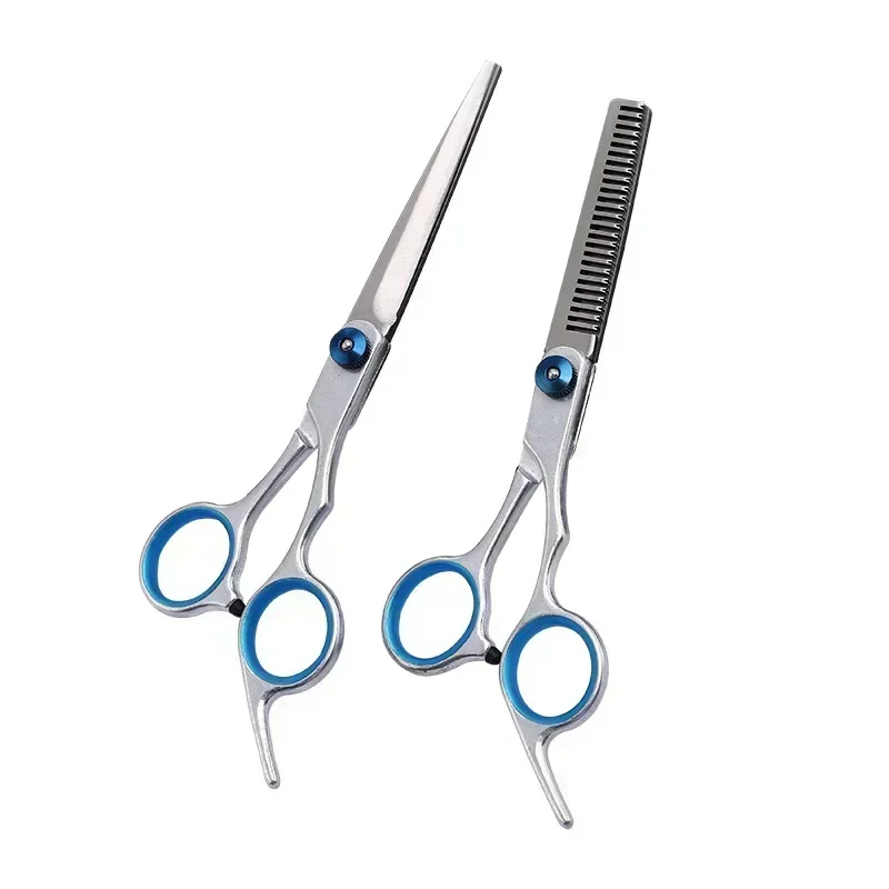 hair cutting scissors stainless steel 6 inches for hair thinning and cutting clipper hairdressing products haircut trim