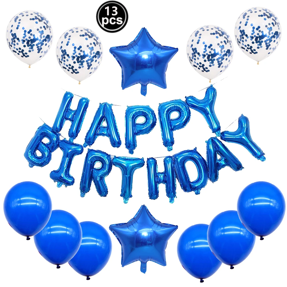 Dark Blue Party Tableware Set - Plates, Napkins, and Cups for Birthdays and Baby Showers