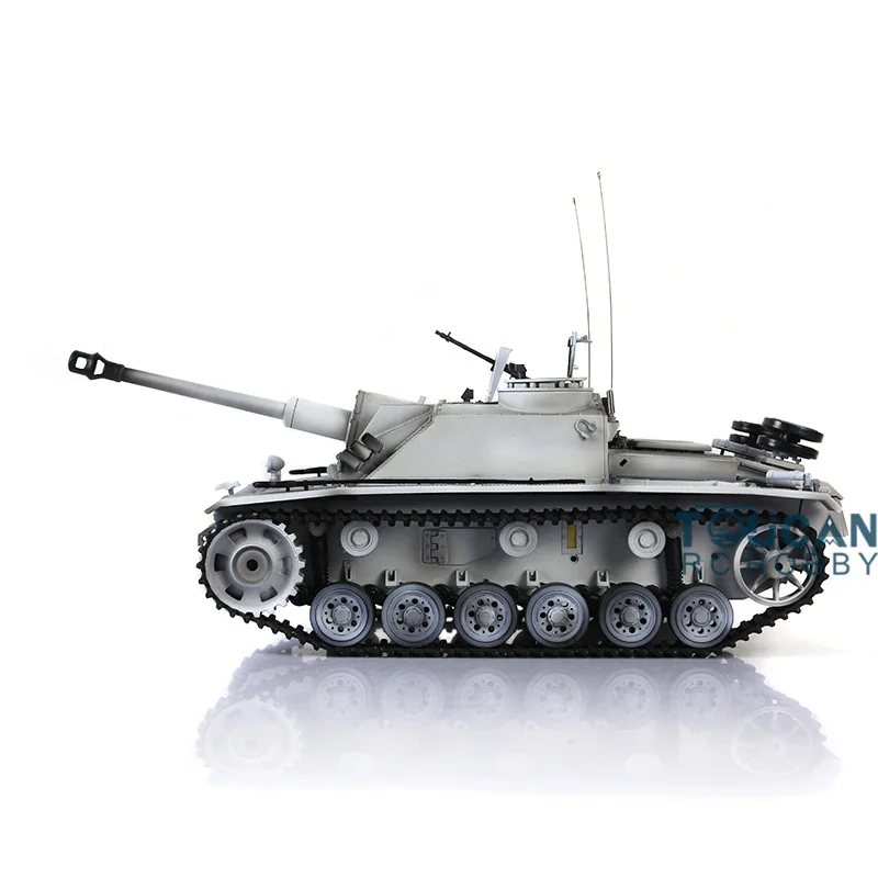 Char RC Tiger 1 avec fumée, BB et infrarouge - 1/16