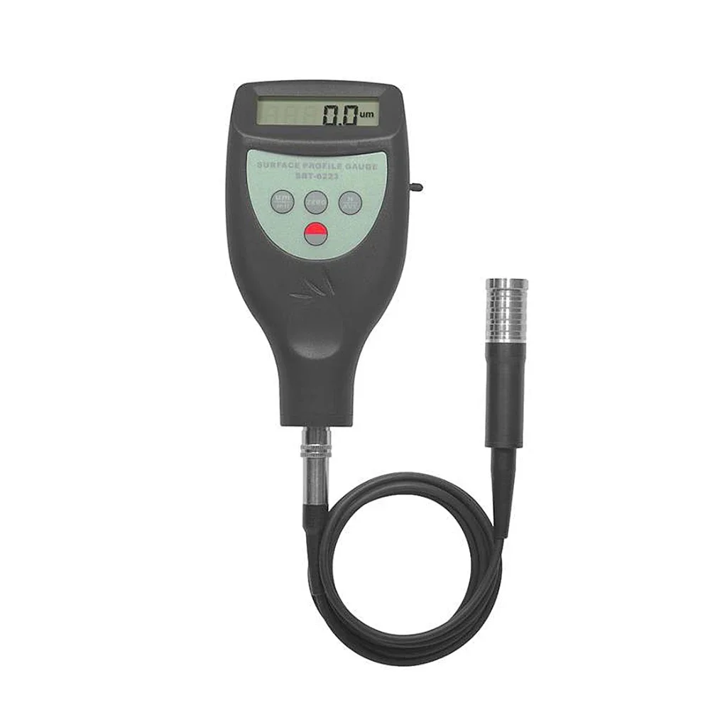 Digital Surface Roughness Tester SRT-6223+ 0.1&micro;m Sandblast Shot Peening Roughness Tester 0~800 &micro;m Printing Spraying Anchor Gauge