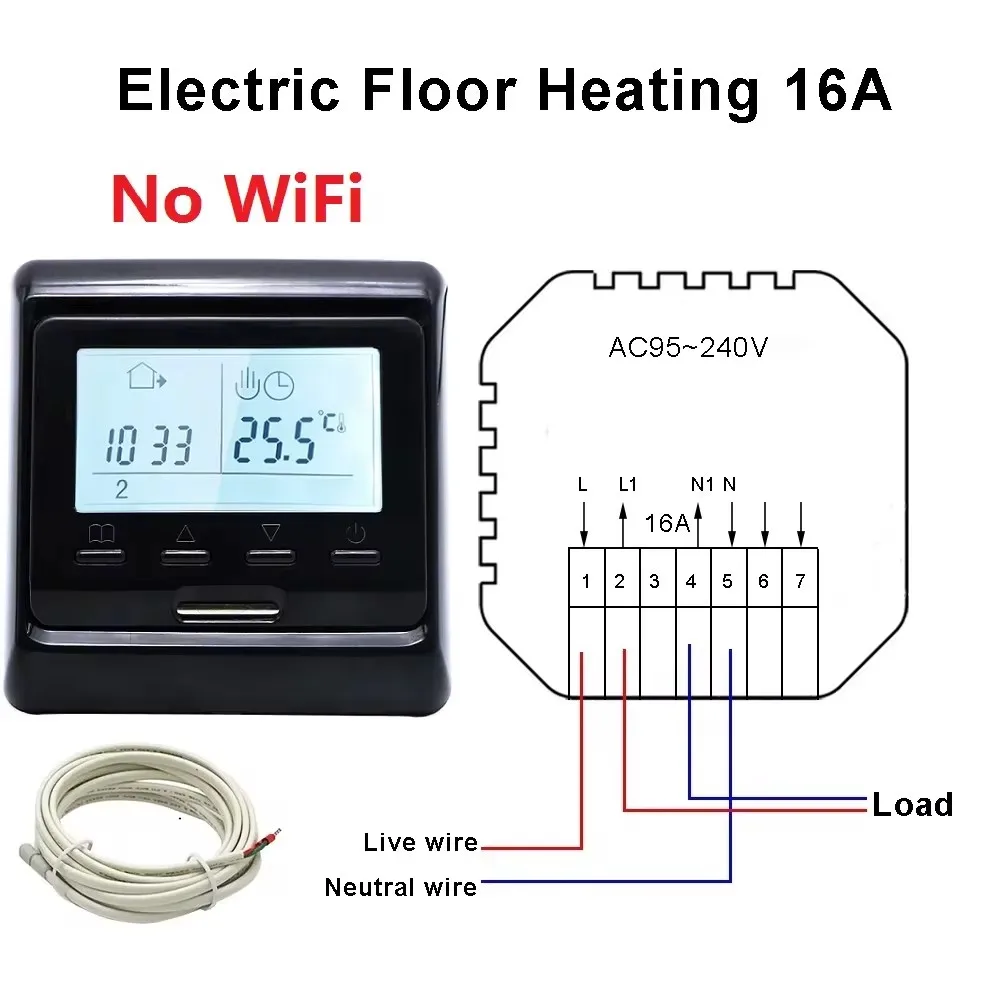 Smart WiFi Programmable Thermostat