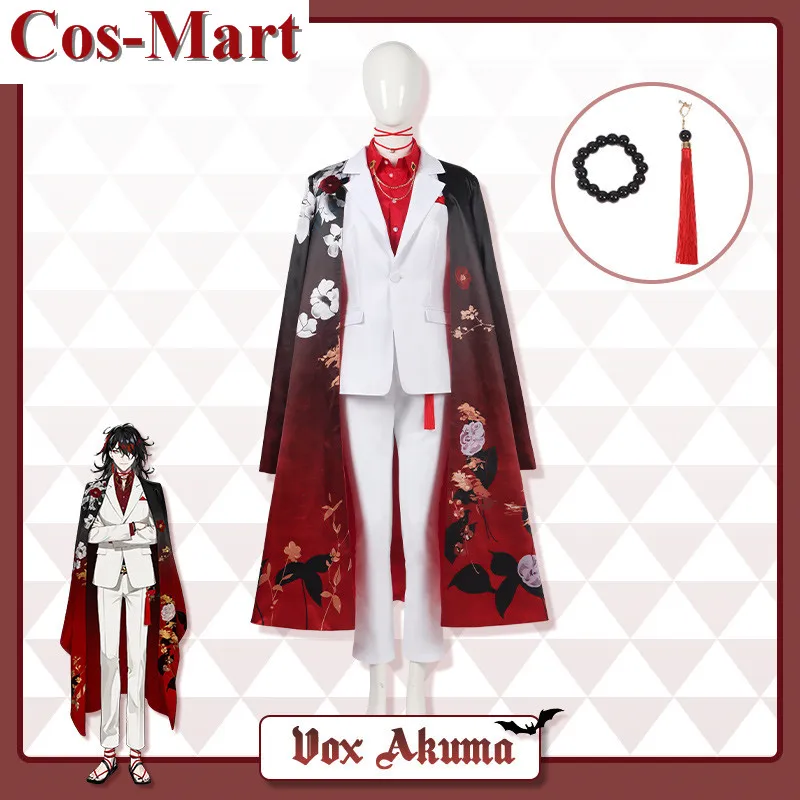 

Cos-Mart Anime Vtuber Nijisanji Luxiem Vox Akum Cosplay Costume Battle Uniform Activity Party Role Play Clothing Custom-Make