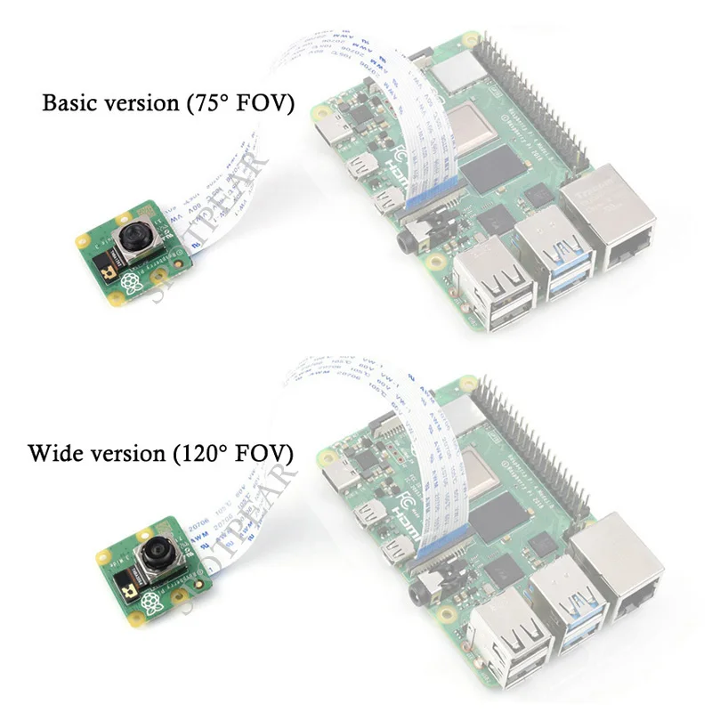 Raspberry pi Câmera Module Módulo de Câmera Auto-focus Oficial 12mp Alta Resolução Imx708 75 ° 120 ° Fov ir Noir - Imagem 4