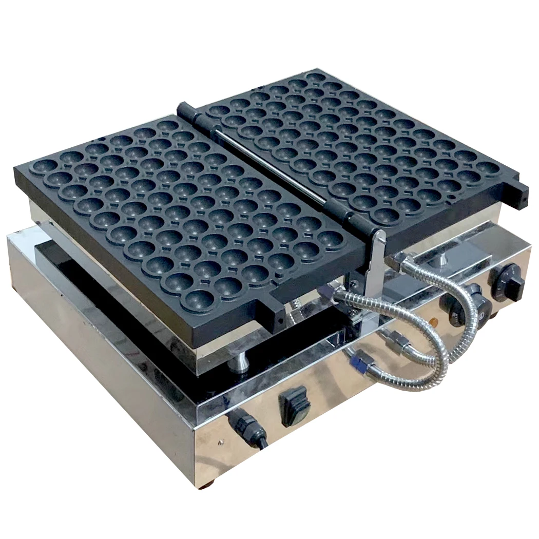 Elettrico 60 Fori Mini Waffle Ball Maker Bubble Takoyaki Octopus Balls Grill Pan Antiaderente A Forma Di Palla Waffle Baker Quaglie