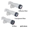 WADSN M300 M600 X300 X300V LED Customized Lens Protective Cover Flashlight Hunting scout Accessoriy Fit 25.4MM 26MM 28MM 30MM 2