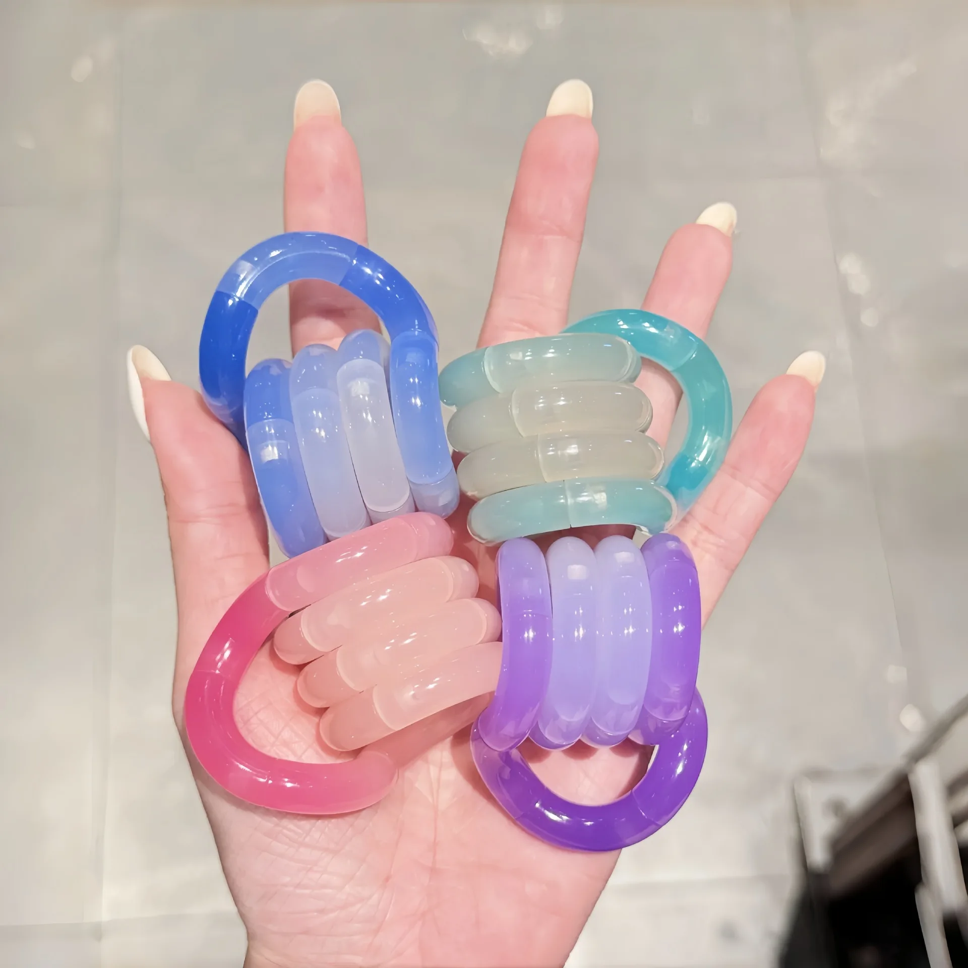 Deformable Rope Fun and Educational Fidget Toy Deformation Rope Stress Relieving Toy Funny for Child Juguetes Antiestrés