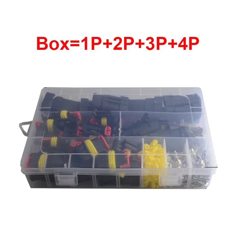 

1p/2p/3p/4p set new energy automobile male connector male female cable connector terminal car wire Plugs car connector wire