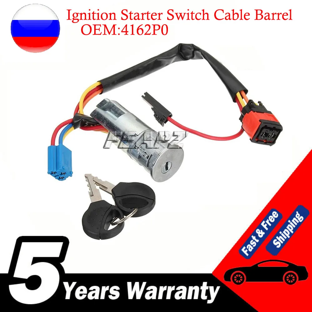 Interruttore Accensione Serratura Sterzo Per Peugeot 206 406 E Citroen Xsara Picasso - Foto 12