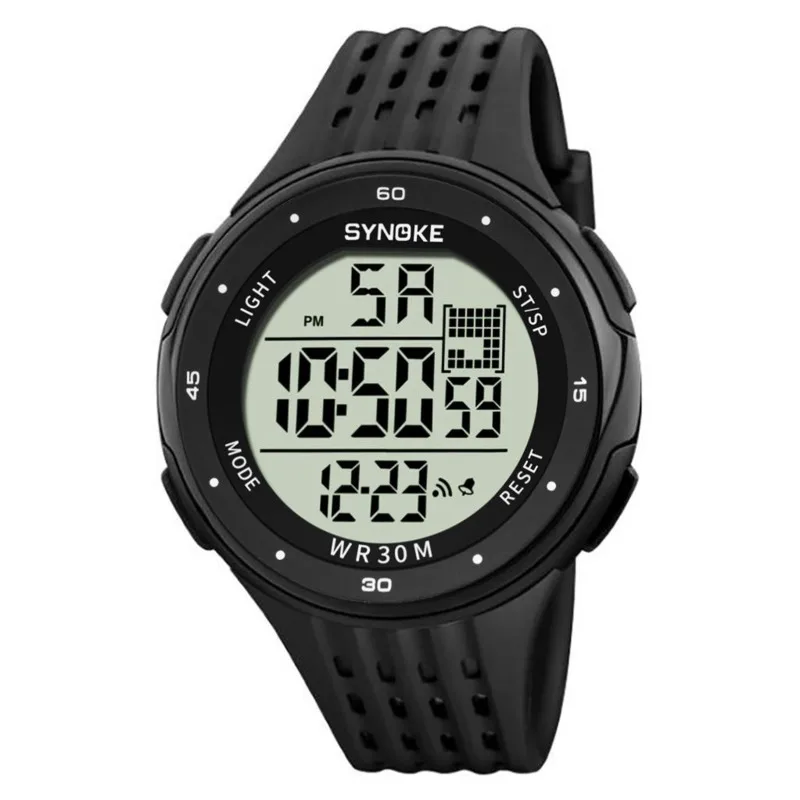 

Electronic Watches Men's Plastic Strap Outdoor Multifunctional Waterproof Men's Electronic Watches