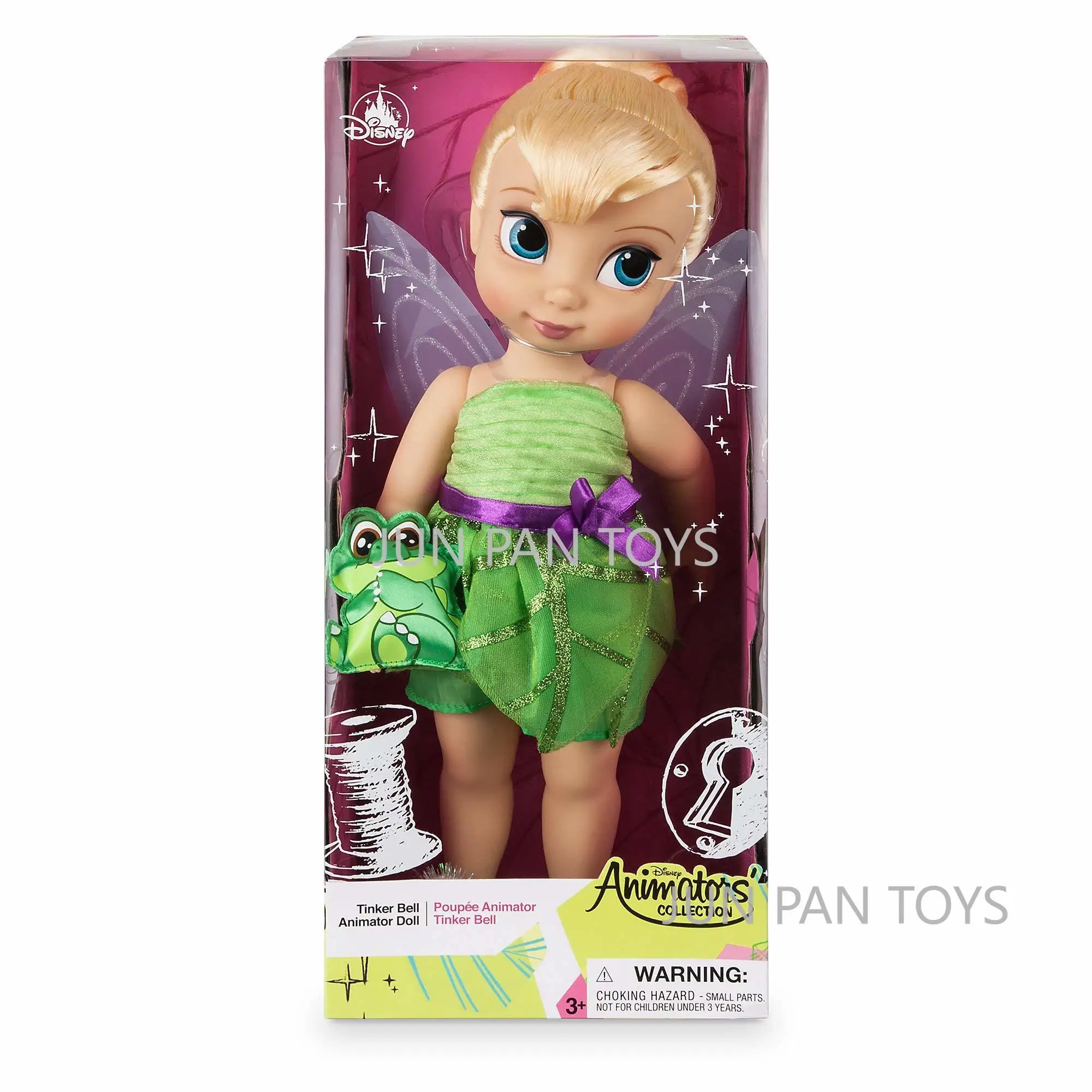 thumbnail image 1 of Muñeca original de la colección de princesas Disney Animators, Elsa, 40 cm, Blancanieves, Anna, Bella, Ariel, figura de anime, modelo de muñeca animadora, juguetes, 1 of 5