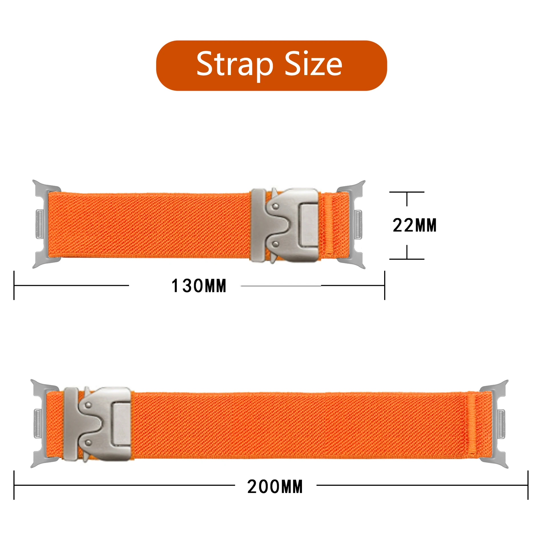 2-Pack Parachute Sport Straps
