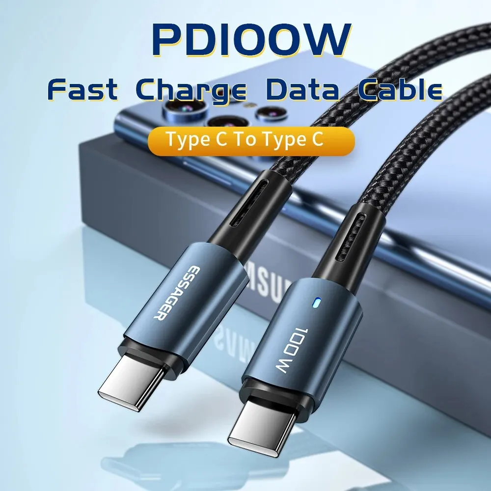 Essager PD100W 60W Type C C to C Cable Fast thumbnail 8