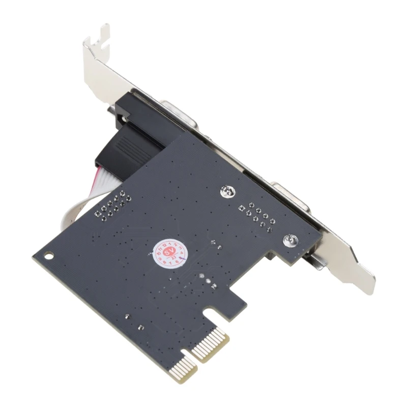 IO Crest 2 Port PCI Express 1.0 X 1 To Industrial Serial DB9 COM RS232