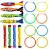 4Pcs Summer Pool Diving Toys Multicolor Underwater Diving Toys Creative Throwing Dive Water Toy Swimming Pool Accessories 6