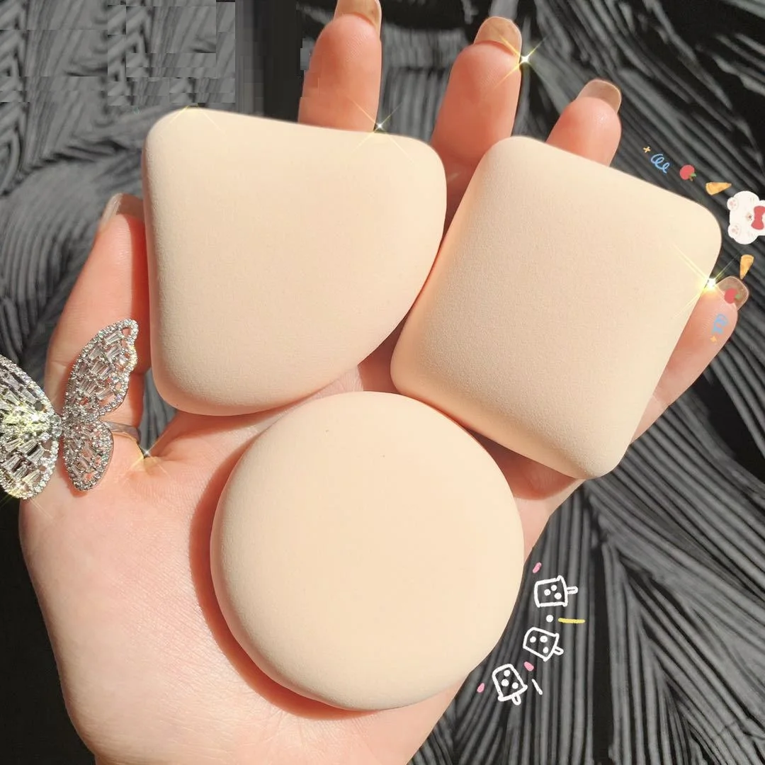 

Powder Puff Face Soft Triangle Makeup Tool Loose Powder Body Powder Makeup Sponges Blender Contouring Cosmetic tool