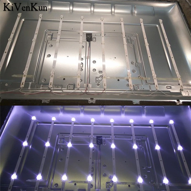 8PCS TV  ŰƮ ̵ p43fp0118a   LED Ʈ Ʈ LED   4708-K430WDC-A3113N11  K430WDC1 A3