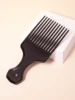 1PCS wide toothed brush comb fork brush insertion type hair comb plastic gear comb curly hair African hairstyle tool 3