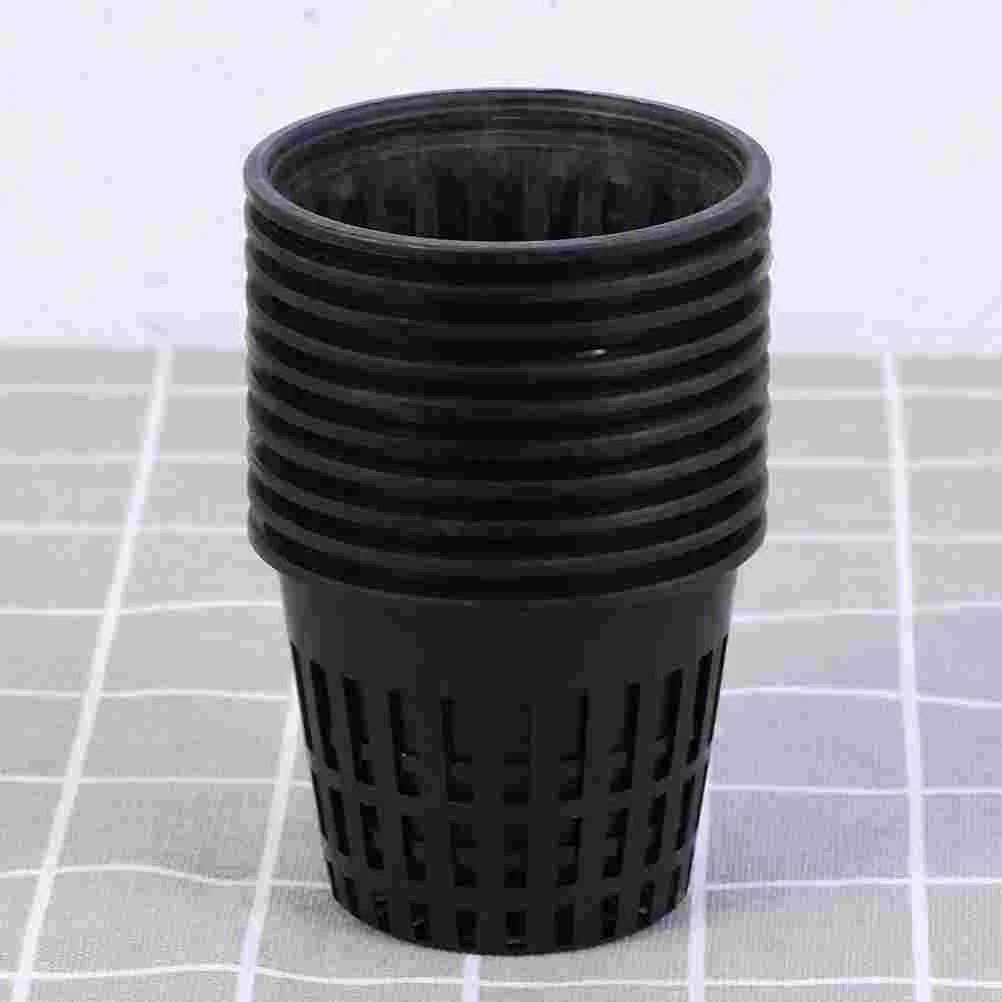 20 Pcs Orchid Pot Hydroponic Net Cup Water Planting Pots Pearlescent Cups Nursery Basket Bucket flower pot,hydroponic flower pot,plant pot