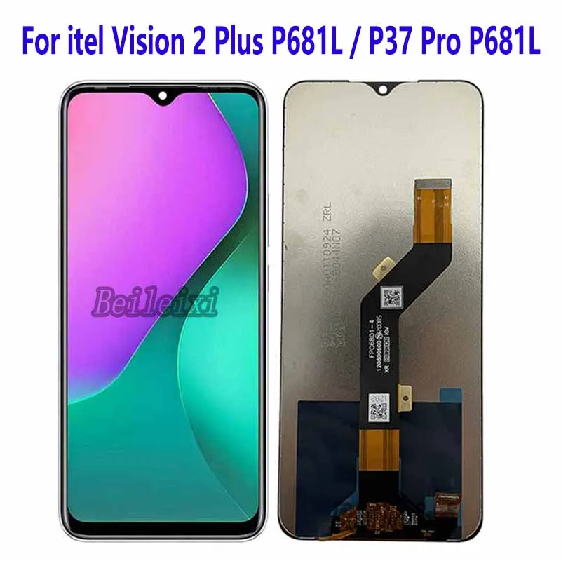 

For itel Vision 2 Plus P681L LCD Display Touch Screen Digitizer Assembly For itel P37 Pro P681L Replacement Accessory