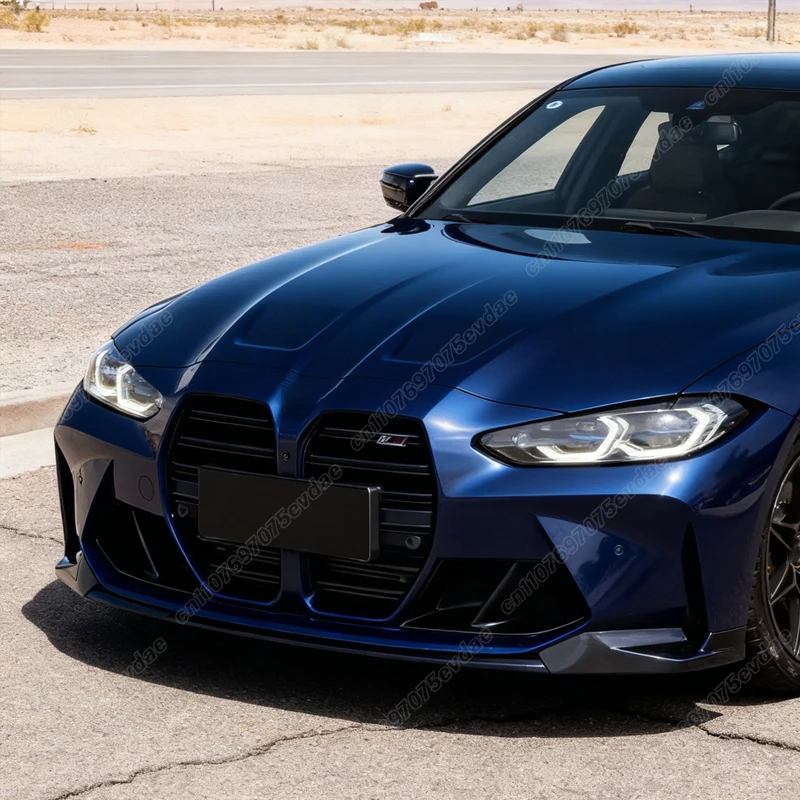 BMW G80 M3 2020 2021 2022 2023 2024 2025 스포츠 레이싱 스타일 자동차 프론트 범퍼 립 스포츠 윈드 스포일러 바디 개조 키트