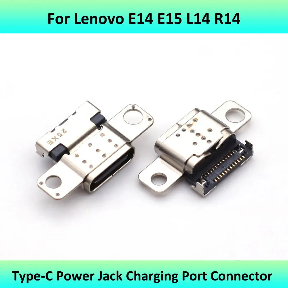 10-50 Pz Per Lenovo ThinkPad R14 L14 E14 E15 L15 Gen2 USB Type-C Porta Di Ricarica 24pin Femmina Presa Connettore Jack Di Alimentazione - Foto 1
