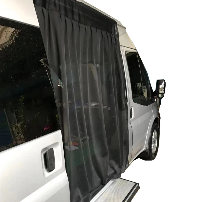 Schiebe magnetische Insekten Moskito Tür Bildschirm Polyester Stoff fit für  Vans Bus Camper schwarz - AliExpress