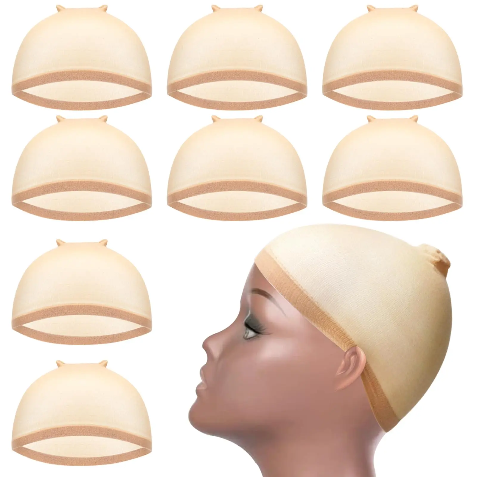 Wig Caps 2/6/10pcs For Professional Use Women Lace Front