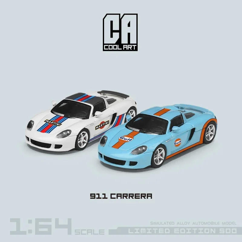 

Крутая арт 1:64 911carrera синяя/Матини Обычная ограниченная 500 литые модели автомобилей