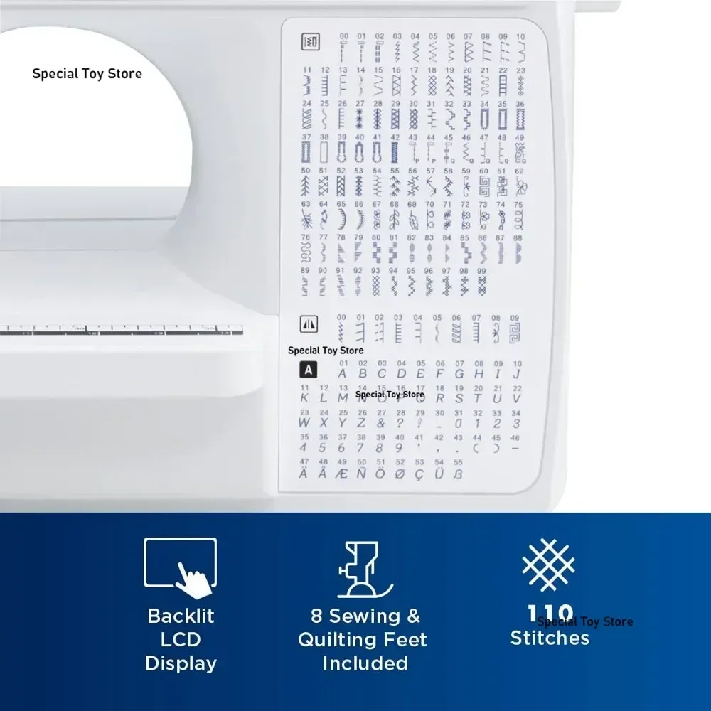 Brother Sewing/Quilting Machine, Computerized W/ 165 Built