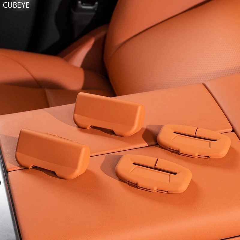 For LIXIANG L6L7L8L9 seat belt protective cover, silicone anti-scratch and anti-collision car modification accessories