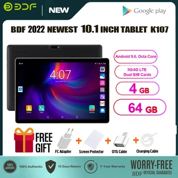 Tablet Pc Octa Core Android 9.0 Tablet 3G Phone Calls WiFi GPS Bluetooth Dual SIM Cards 4GB/64GB Tab 1