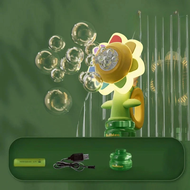 Bubble Blaster by VelmoraMart – Automatic bubble blaster gun for kids, parties, outdoor play, and endless bubble fun