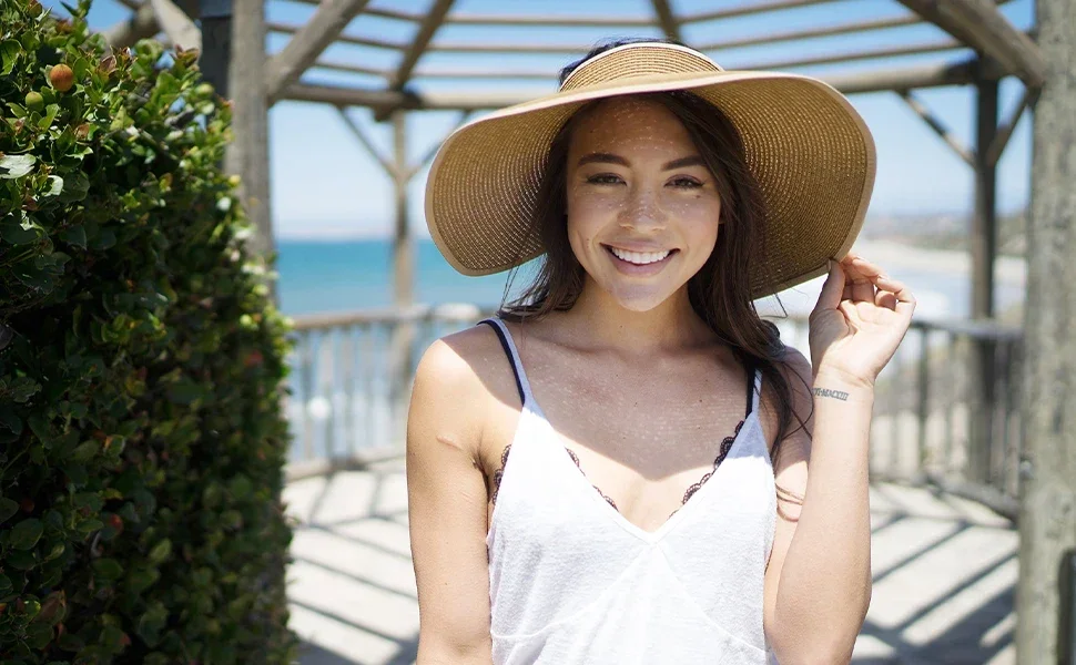 women sun visor