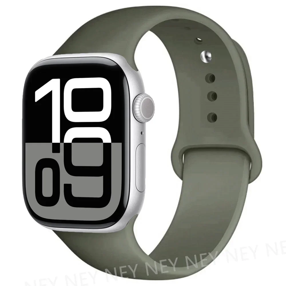 Premium Silicone Sport Watch Band - Versatile Waterproof Strap