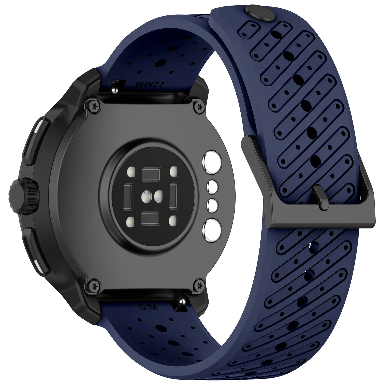 Two-Tone Silicone Strap - 22mm Wristband Replacement Band Bracelet