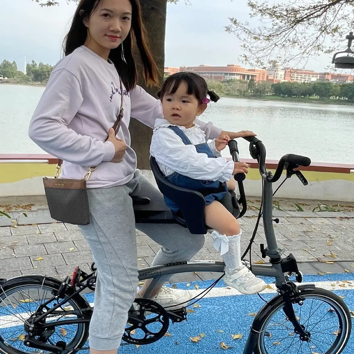 Used for Brompton folding bicycle C/P/Tline special child seat