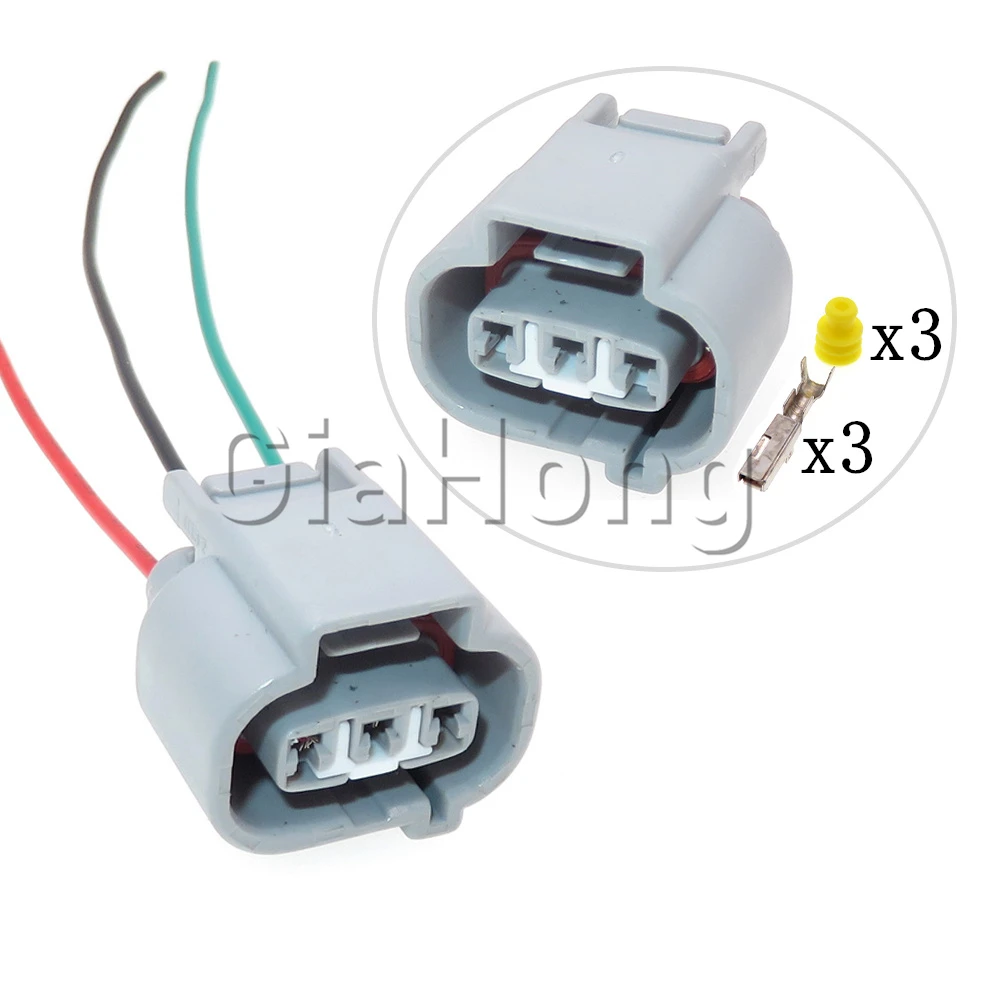 

1 Set 3 Ways Auto Parts Automotive Speed Sensor Waterproof Plug For Toyota Car Sealed Cable Connector Socket