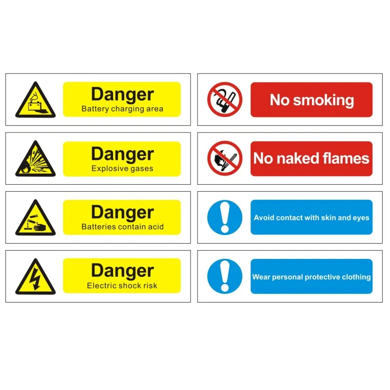 1sheet of 8pcs solar PV Multiple Supply Electrical Meter Labels Self